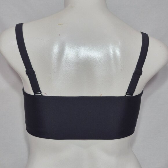 LARGE Old Navy Bandeau Swim Suit Top Black Jack NWT - Picture 3 of 6